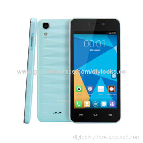 DOOGEE Valencia DG800 8GB Light Blue 4.5" 3G Android 4.4.2 Smartphone, MTK6582 1.3GHz, Refurbished